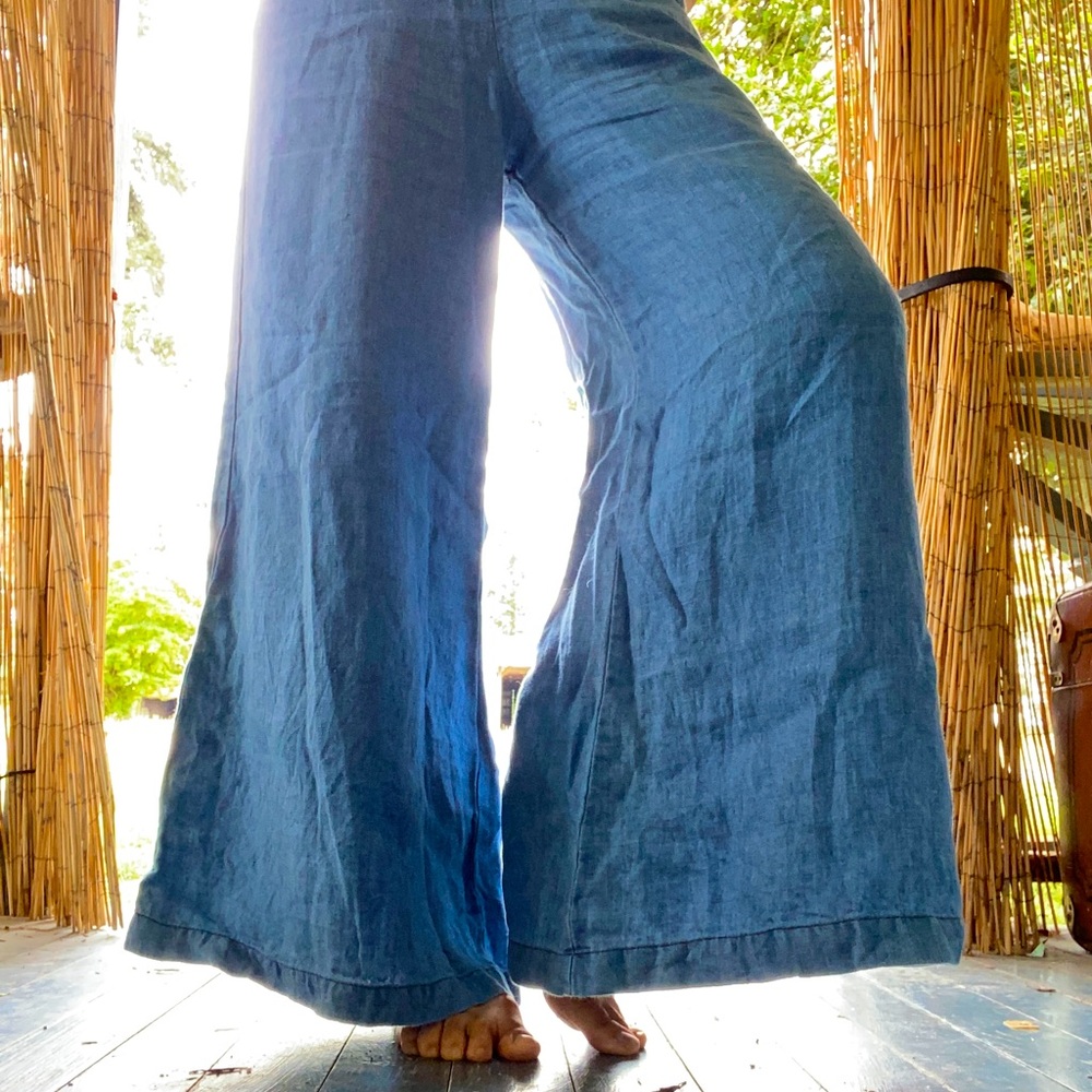 CP Shades bell-bottomed pants